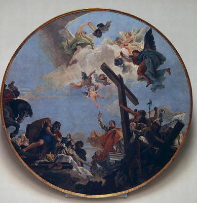 The Discovery of the True Cross and St. Helena, c.1740 (oil on canvas) de Giovanni Battista Tiepolo