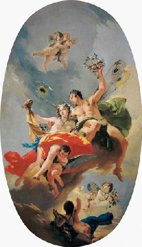 G.B.Tiepolo / Zephyr and Flora / Paint.