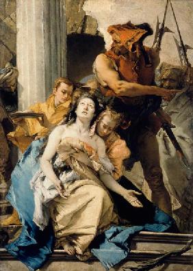 G.B.Tiepolo / Martyrdom of St. Agatha