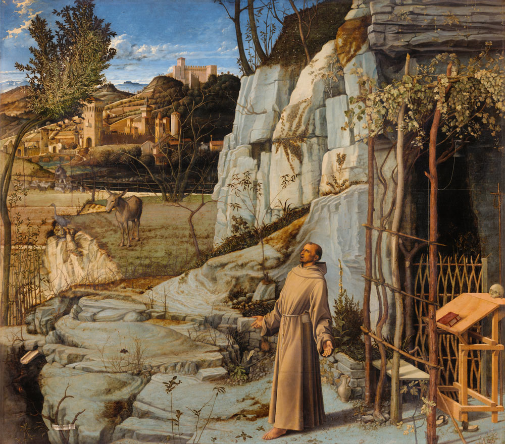 Saint Francis in the Desert de Giovanni Bellini