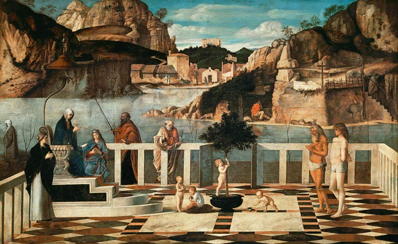 Sacred Allegory de Giovanni Bellini