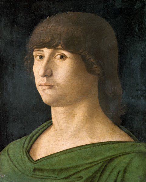 Portr.ofa Young Man de Giovanni Bellini