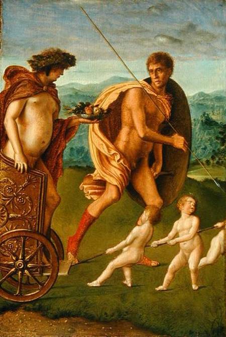 Allegory of Heroic Virtue de Giovanni Bellini