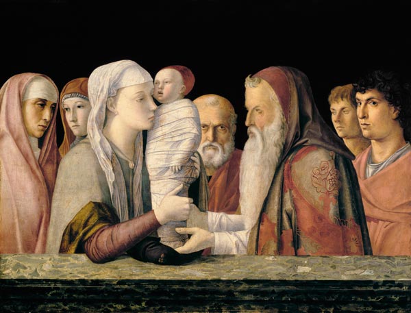 Bellini / Presentat.in the Temple / Ptg. de Giovanni Bellini