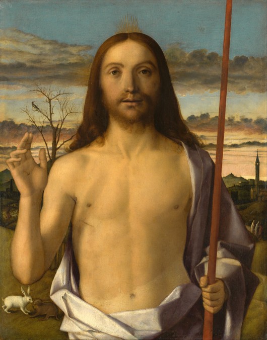 Christ Blessing de Giovanni Bellini