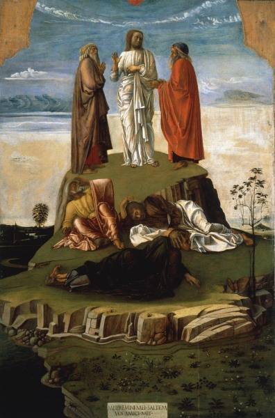 Giov.Bellini / Transfiguration / c.1460 de Giovanni Bellini