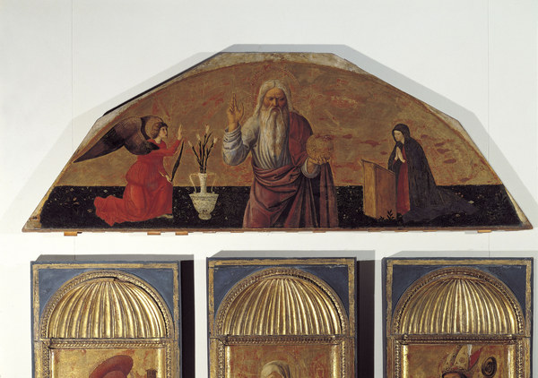 God Father and Annunciat. de Giovanni Bellini