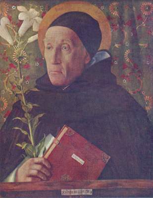 Holy Dominikus de Giovanni Bellini