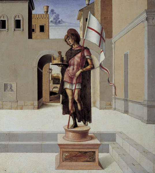 Saint Terentius de Giovanni Bellini