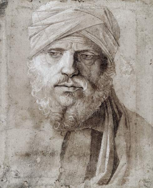 man with turban de Giovanni Bellini