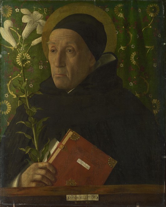 Portrait of Fra Teodoro of Urbino as Saint Dominic de Giovanni Bellini