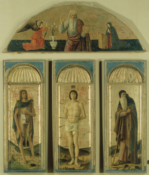 Bellini, Tripych of St Sebastian de Giovanni Bellini