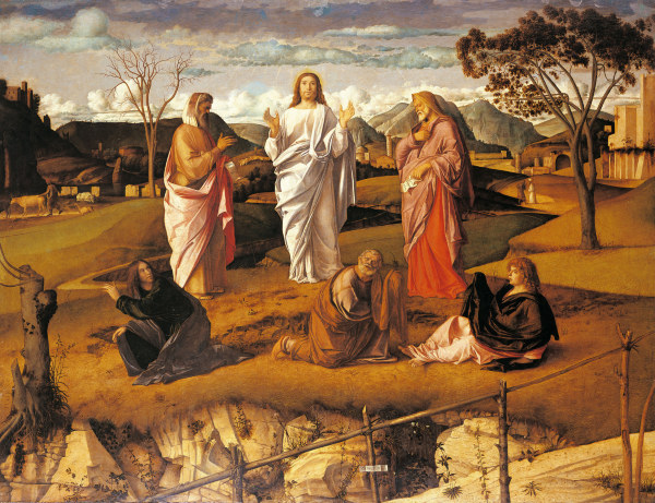 Transfiguration of Christ de Giovanni Bellini