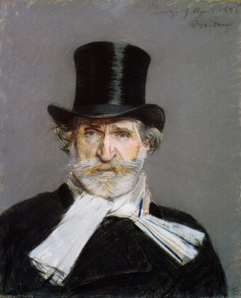 Portrait of Giuseppe Verdi de Giovanni Boldini