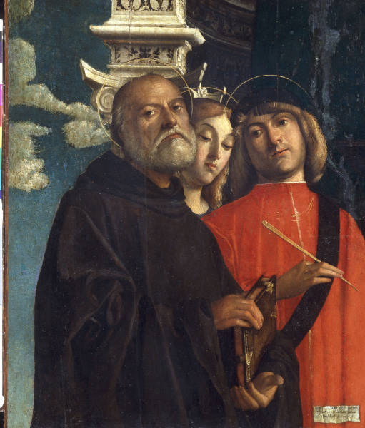 G.Buonconsiglio /Sts.Benedict, Thecla.. de Giovanni Buonconsiglio