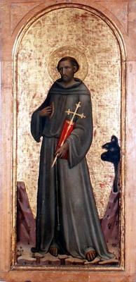 St. Francis (tempera on panel) de Giovanni dal Ponte