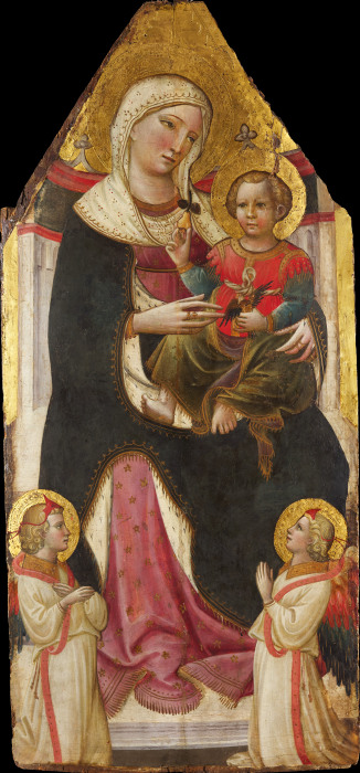 Enthroned Madonna and Child with Angels de Giovanni dal Ponte