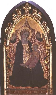 The Madonna of Humility (tempera on panel) de Giovanni di Bartolomeo Cristiani