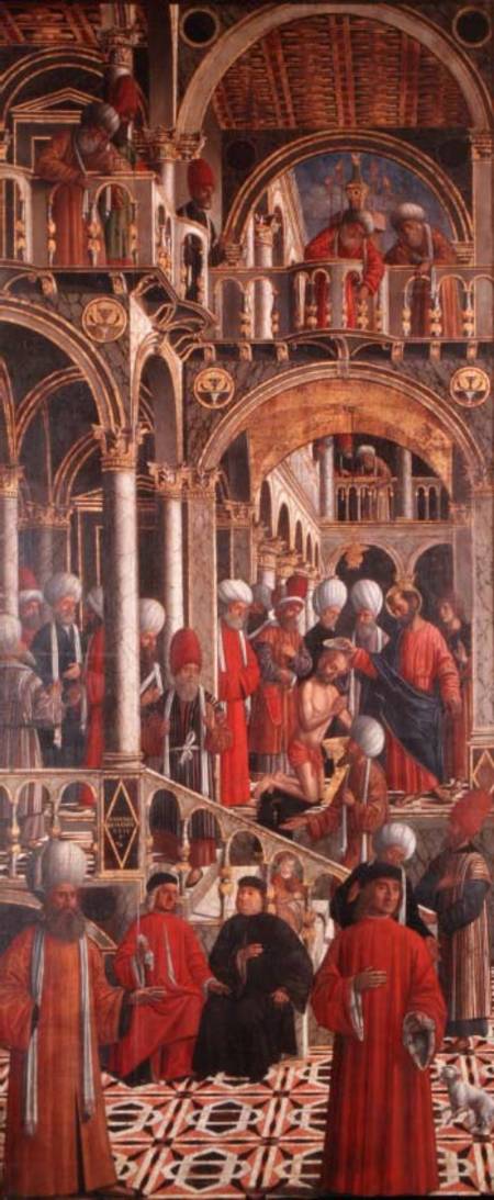 The Baptism of St. Anianus by St. Mark de Giovanni di Niccolo Mansueti