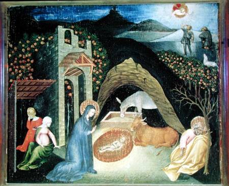 The Nativity de Giovanni  di Paolo di Grazia