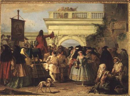 The Charlatan de Giovanni Domenico Tiepolo