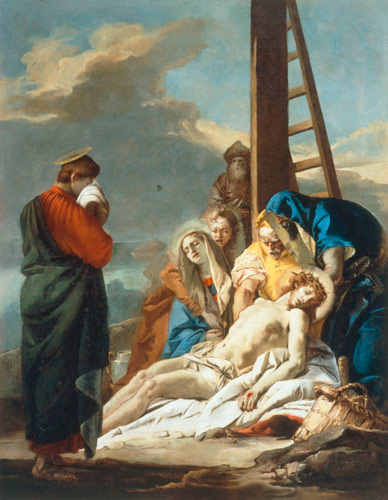 Lamentation of Christ de Giovanni Domenico Tiepolo