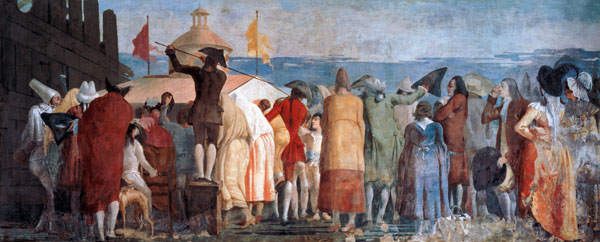 The New World de Giovanni Domenico Tiepolo