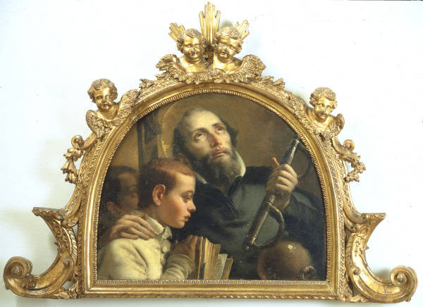 G.D.Tiepolo / St.Jerome Emiliani / Ptg. de Giovanni Domenico Tiepolo