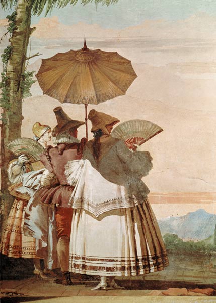 The Summer Promenade de Giovanni Domenico Tiepolo