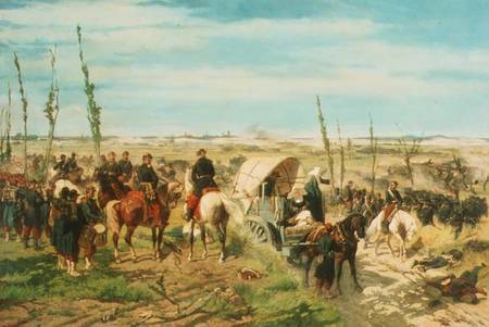The Italian Camp at the Battle of Magenta de Giovanni Fattori