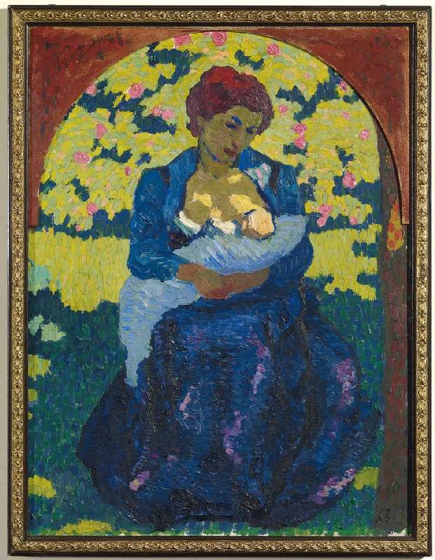 Mutter und Kind de Giovanni Giacometti