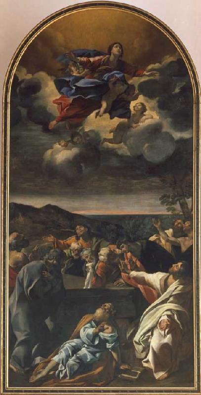 Día de la ascensión de María de Giovanni Lanfranco