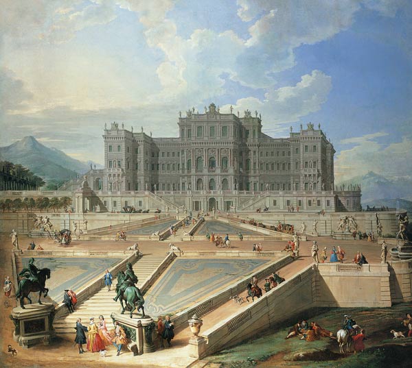 Rivoli, Castle / Paint.by Pannini / C18 de Giovanni Paolo Pannini