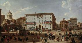 Rome / Piazza di Spagna / Painting