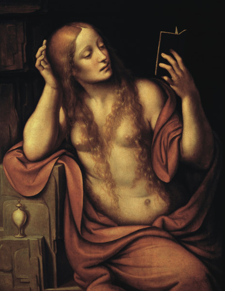 Giampietrino / Repentant Mary Magdalene de Giovanni Pedrini Giampietrino
