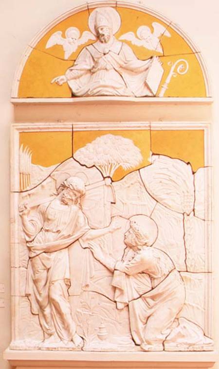 Noli Me Tangere, bas relief de Giovanni Rustici and Giovanni della Robbia