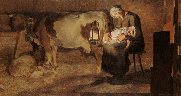 The Tired Mothers de Giovanni Segantini