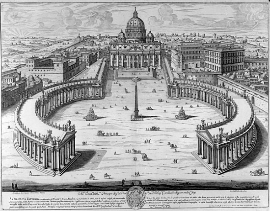 The Vatican, Rome de Giovanni Battista Falda