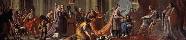 The Queen of Sheba / Tiepolo school de Giovanni Battista (Giambattista) Tiepolo