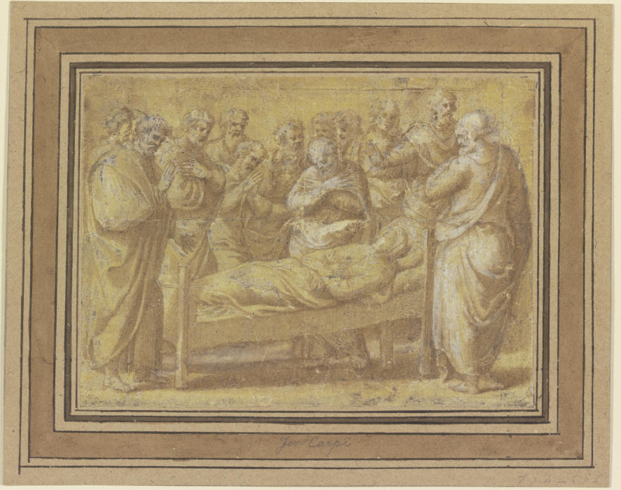 Marys death de Girolamo da Carpi