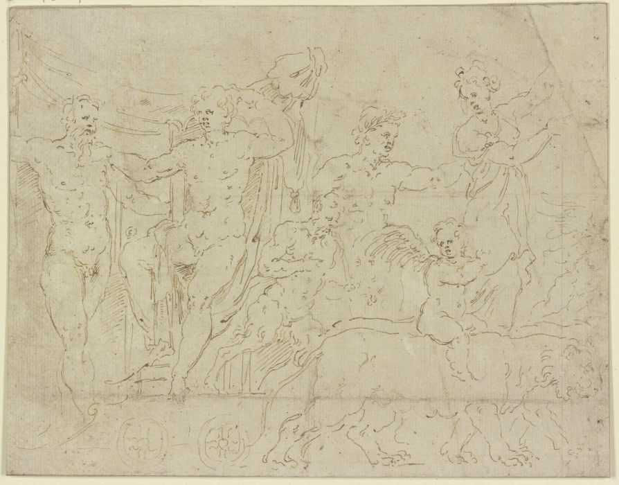 Bacchus triumph de Girolamo da Carpi