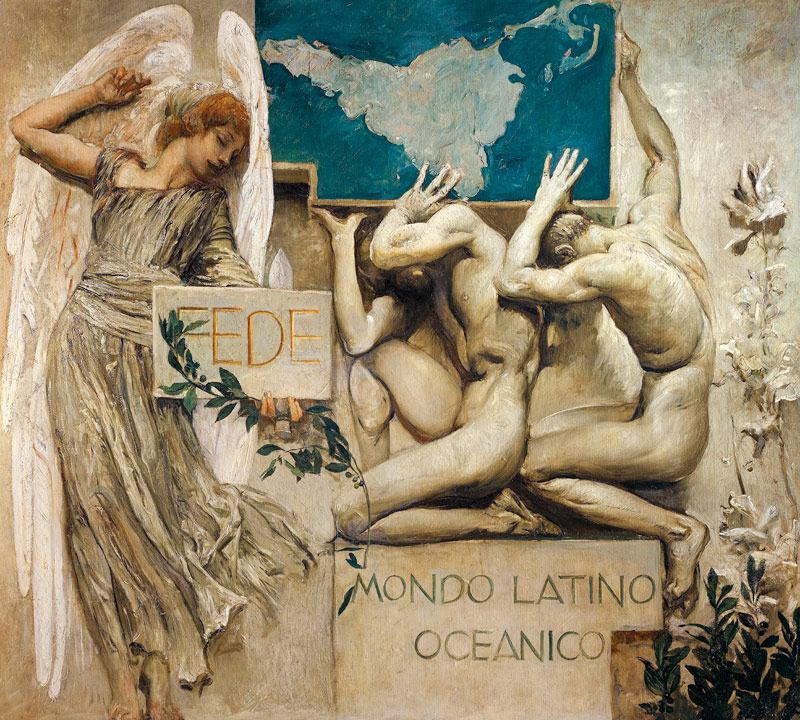 Fede, Mondo Latino Oceanico de Giulio Aristide Sartorio