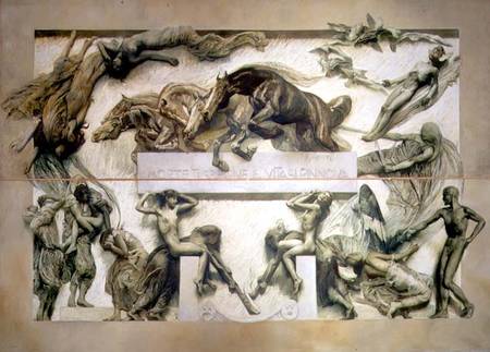 Death, from the Cycle of Human Life de Giulio Aristide Sartorio