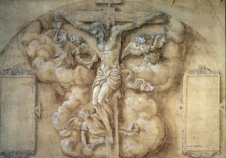 The Crucifixion de Giulio Campi
