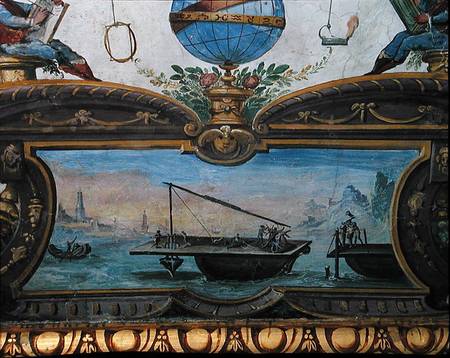 Device for dredging the sea, Stanza della Mattematica de Giulio Parigi