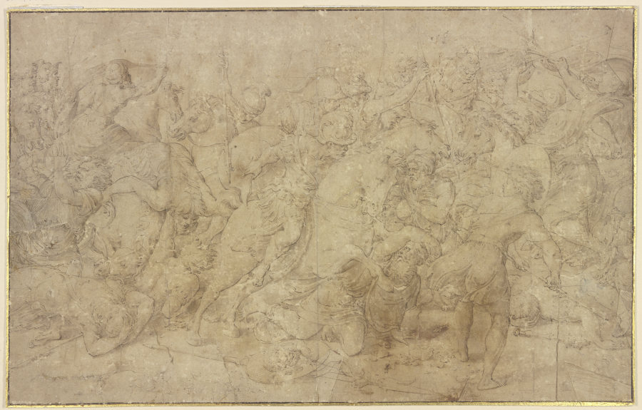 A battle de Giulio Romano