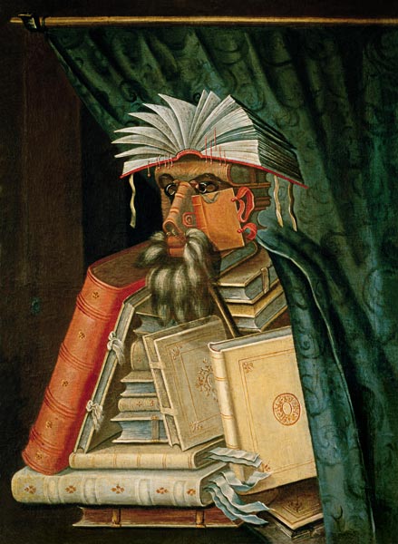 La bibliotecaria de Giuseppe Arcimboldo