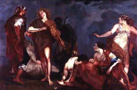 Apollo and Marsyas de Giuseppe Bazzani