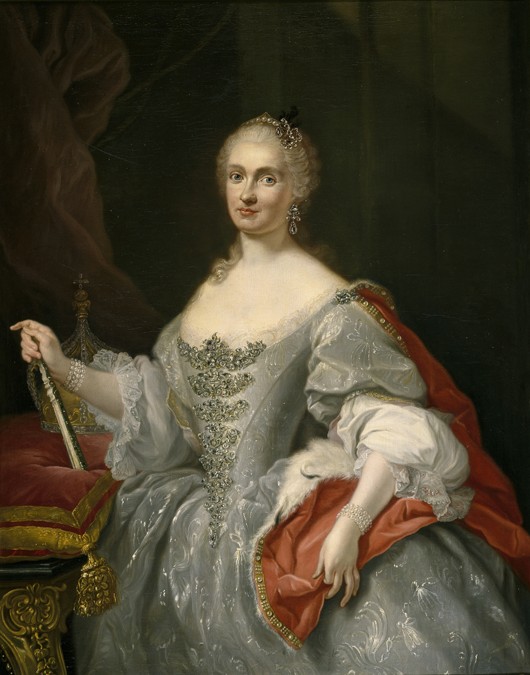 Maria Amalia of Saxony (1724–1760), Queen of Naples de Giuseppe Bonito