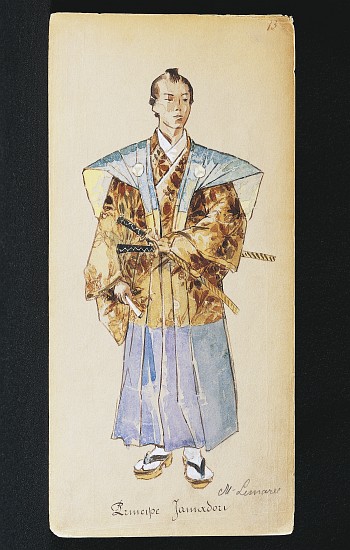 Costume for Prince Jamadori from Madama Butterfly by Giacomo Puccini de Giuseppe Palanti